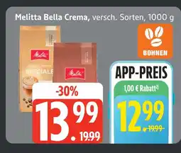 Edeka Melitta bella crema Angebot