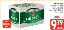 Marktkauf Beck's bier Angebot