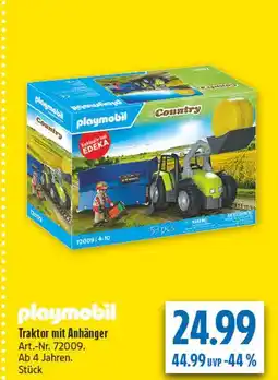 diska Playmobil traktor mit anhänger Angebot