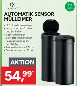 Marktkauf Kesser automatik sensor mülleimer Angebot