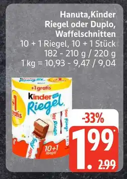 Edeka Hanuta Angebot
