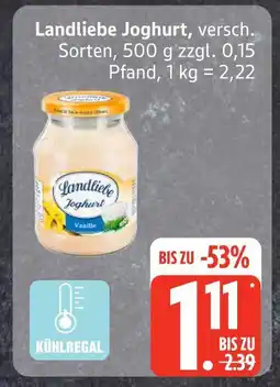 Edeka Landliebe joghurt Angebot
