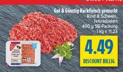 diska Gut & günstig hackfleisch gemischt Angebot