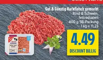 diska Gut & günstig hackfleisch gemischt Angebot