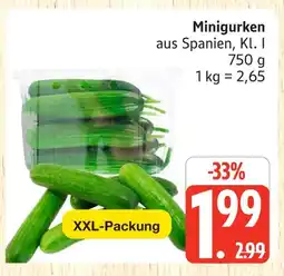 Marktkauf Minigurken Angebot