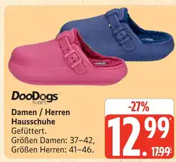 Marktkauf Doodogs damen hausschuhe Angebot