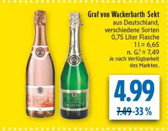 diska Graf von wackerbarth sekt Angebot