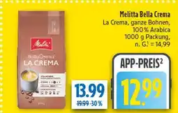 diska Melitta bella crema la crema Angebot