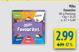 diska Milka favourites Angebot