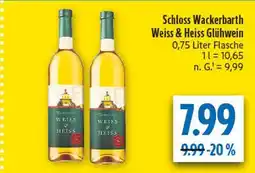 diska Schloss wackerbarth weiss & heiss glühwein Angebot