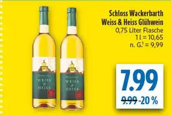 diska Schloss wackerbarth weiss & heiss glühwein Angebot