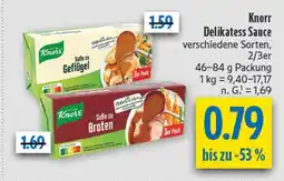 diska Knorr soße zu geflügel Angebot