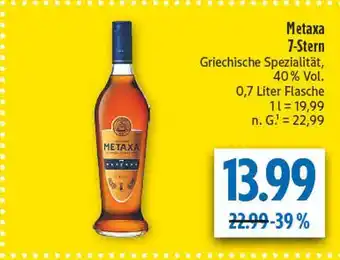 diska Metaxa 7-stern Angebot