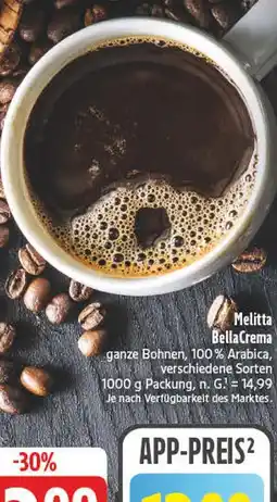 E-Center Melitta bellacrema Angebot