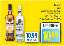 diska Bacardi rum Angebot