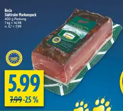 diska Recla südtiroler markenspeck Angebot