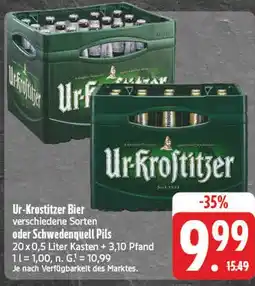 E-Center Ur-krostitzer bier Angebot