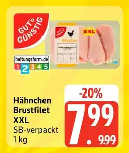Edeka Gut & günstig hähnchen brustfilet xxl Angebot