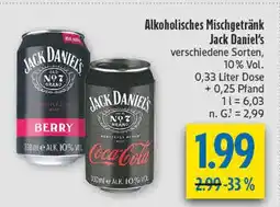 diska Jack daniel's berry Angebot