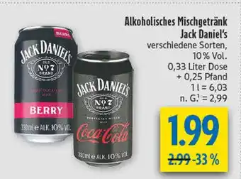 diska Jack daniel's berry Angebot