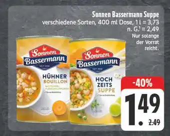 E-Center Sonnen bassermann hühner bouillon Angebot