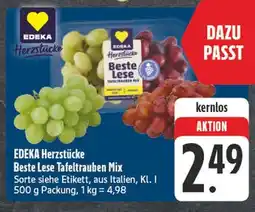 E-Center Edeka herzstücke beste lese tafeltrauben mix Angebot