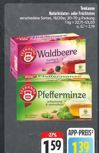 E-Center Teekanne waldbeere Angebot