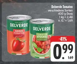 E-Center Delverde ganze tomaten Angebot