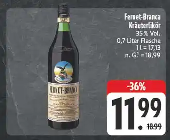 E-Center Fernet-branca kräuterlikör Angebot