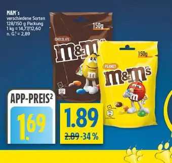 diska M&m's chocolate Angebot
