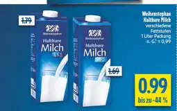 diska Weihenstephan haltbare milch Angebot