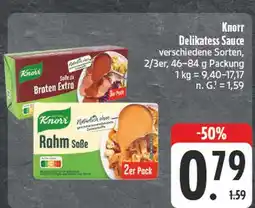 E-Center Knorr delikatess sauce Angebot