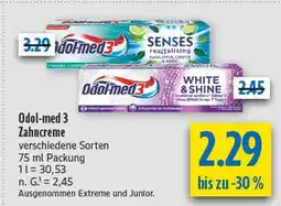 diska Odol-med 3 senses revitalising Angebot