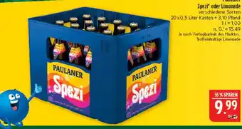 Marktkauf Paulaner spezi oder limonade Angebot