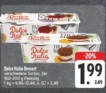 E-Center Dolce italia dessert Angebot