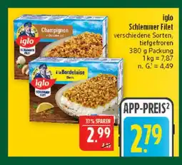 Marktkauf Iglo schlemmer filet champignon Angebot