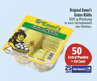 E-Center Emmi's grüne klöße Angebot