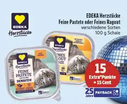E-Center Edeka herzstücke feine pastete oder feines ragout Angebot