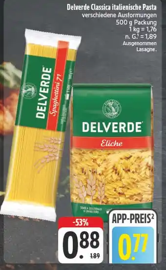 E-Center Delverde classica italienische pasta Angebot