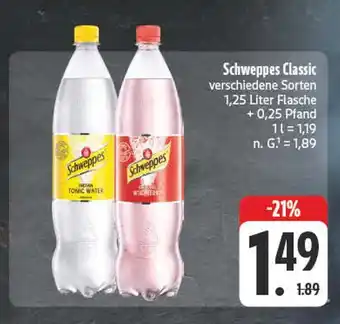 E-Center Schweppes classic Angebot