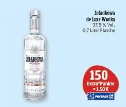 Marktkauf Zoladkowa de luxe wodka Angebot