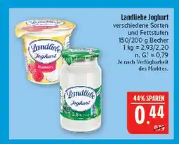 Marktkauf Landliebe joghurt Angebot