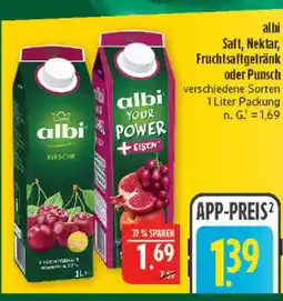 Marktkauf Albi saft, nektar, fruchtsaftgetränk kirsche Angebot