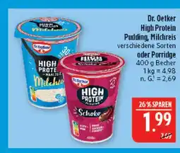 Marktkauf Dr. oetker high protein pudding Angebot