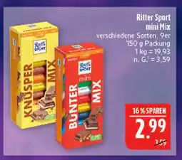 Marktkauf Ritter sport mini mix Angebot