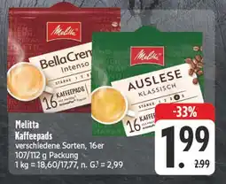 E-Center Melitta bellacrema intenso Angebot