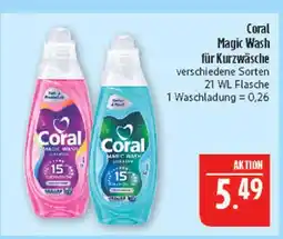 Marktkauf Coral magic wash für kurzwäsche (pink) Angebot