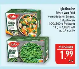 Marktkauf Iglo gemüse frisch vom feld farmers-gemüse Angebot