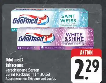 E-Center Odol-med3 samt weiss Angebot