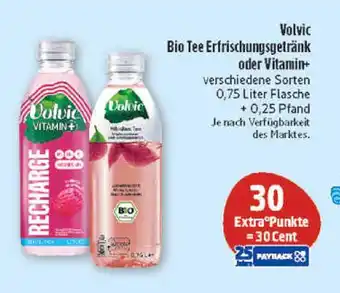 Marktkauf Volvic bio tee erfrischungsgetränk Angebot